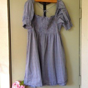 Hill House 2XL Mini Smocked Nap Dress plaid